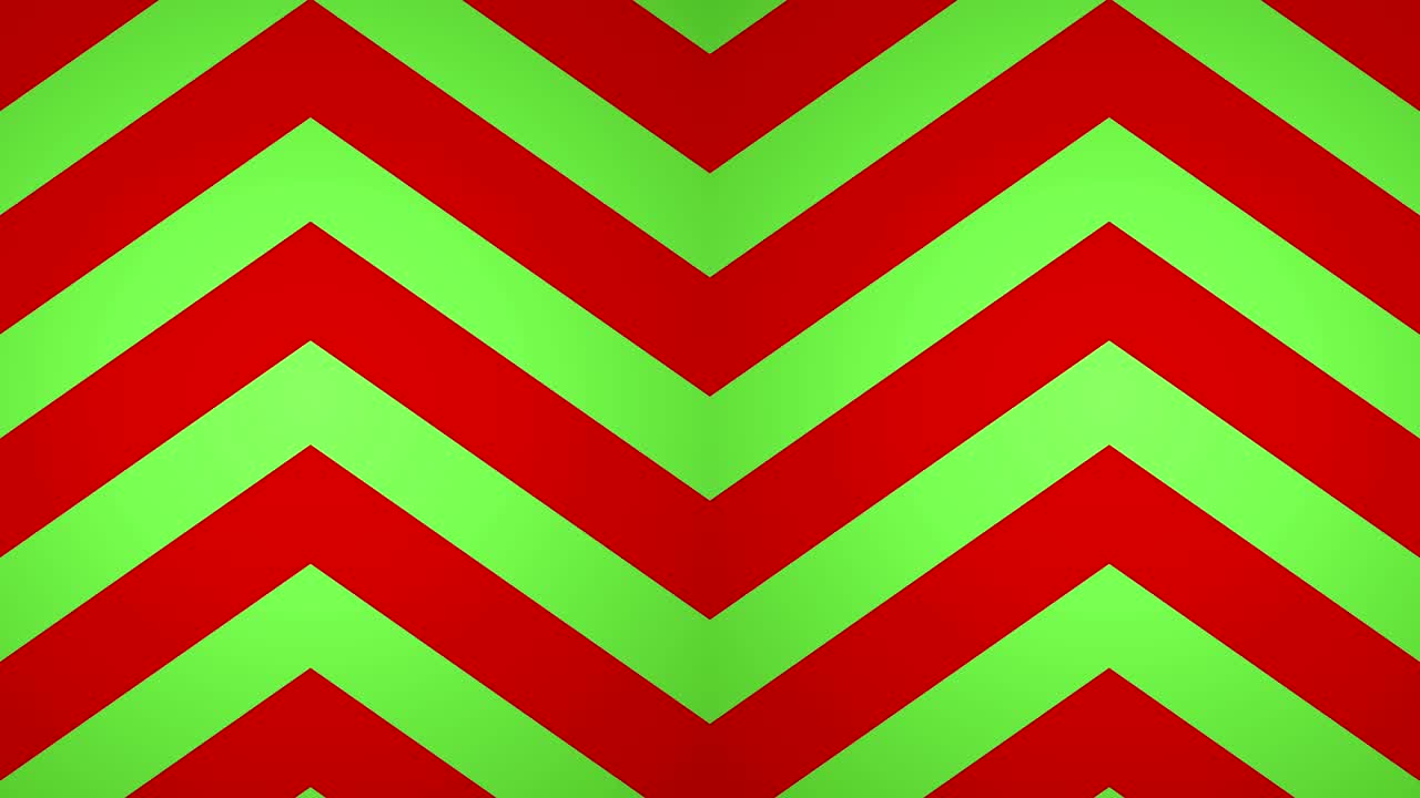 기하학적 루프 상향 화살표 추상적인 움직임 배경 녹색과 빨간색 크리스마스 색상