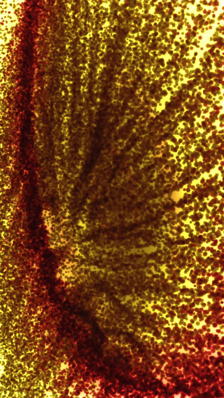 patrón de puntos amarillos y rojos abstractos