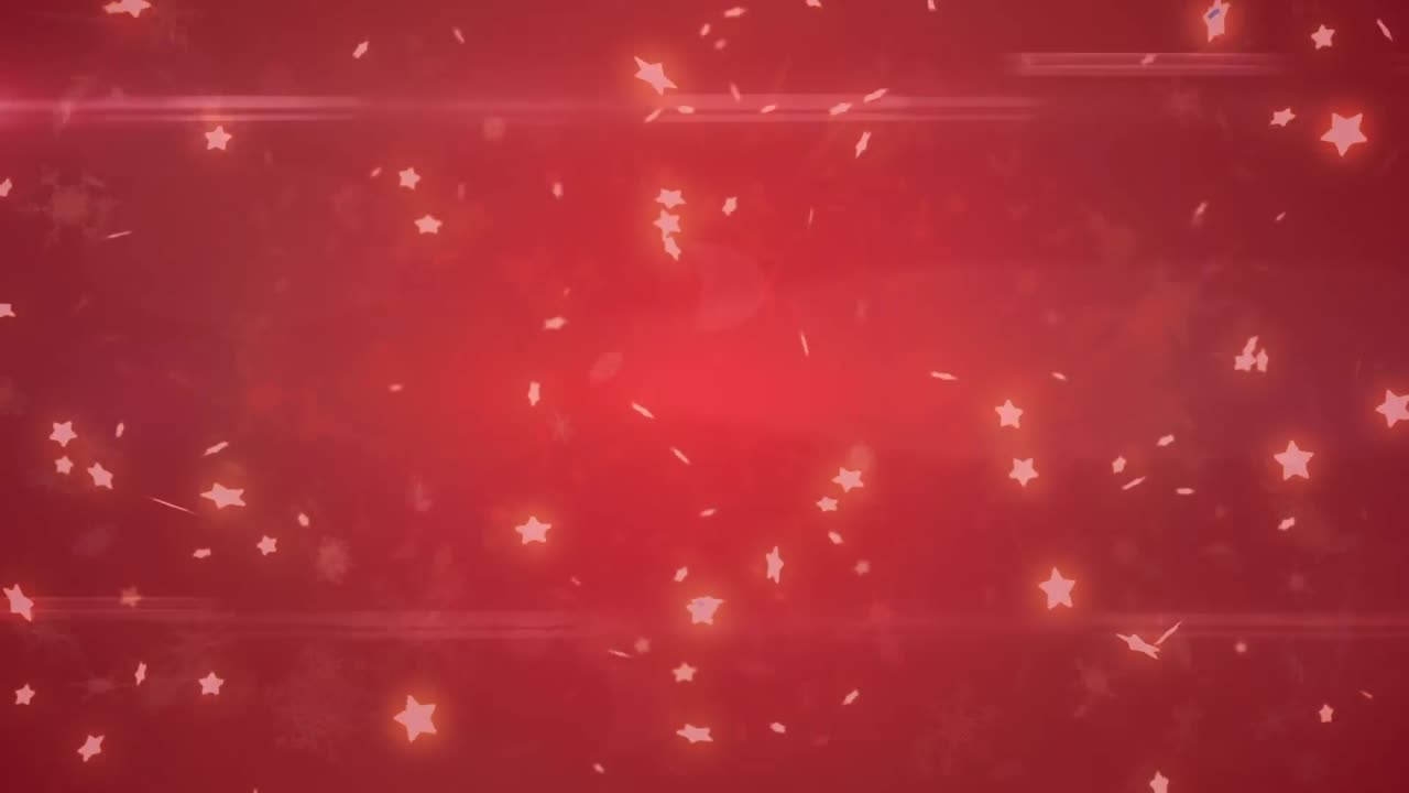 ⁇ 은 필터로 배경 위에 떨어지는 별의 애니메이션