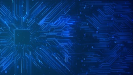 visualization coding chip radiating circuits power of processing digital flow tech elements