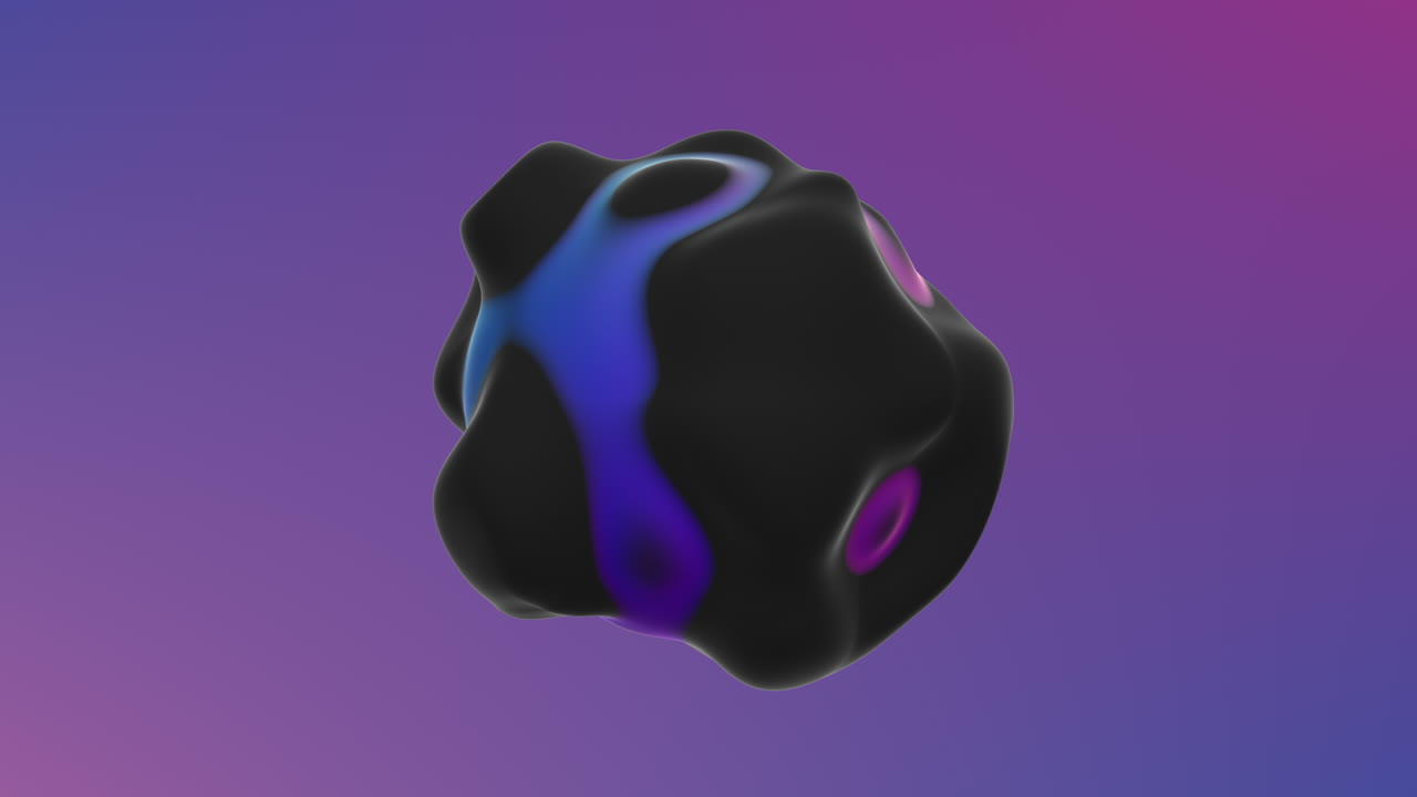 misteriosa esfera negra suspendida en el aire