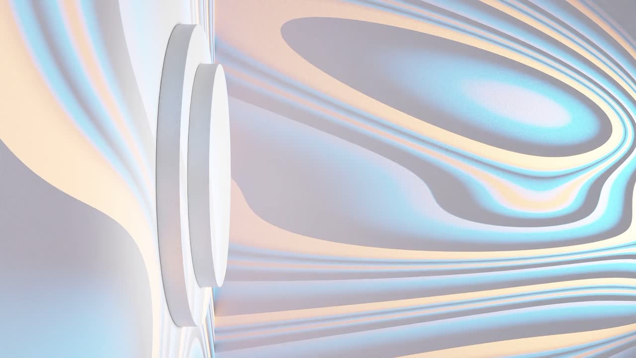 pionowy wyświetlacz produktów dla sprzedaży e-commerce zniżka z płynnym tłem 3d rendering animacja psychodeliczna