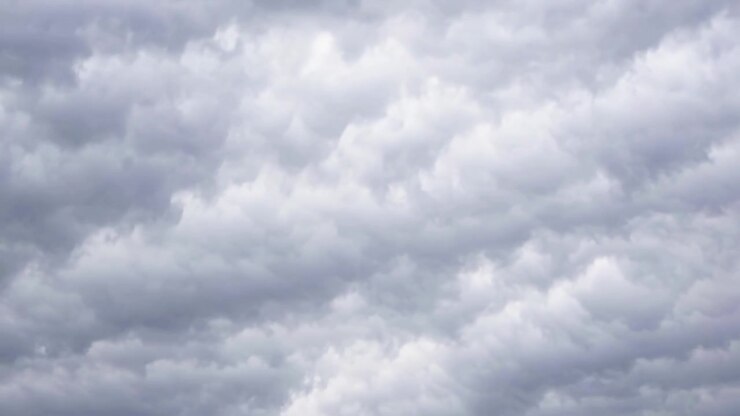 Dark Stormy Clouds Moving Across the Sky