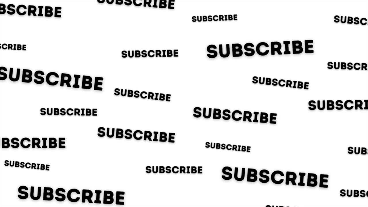 Animated Text Overlay Asking Viewers to Like, Comment, and Subscribe for YouTube Channel Outro