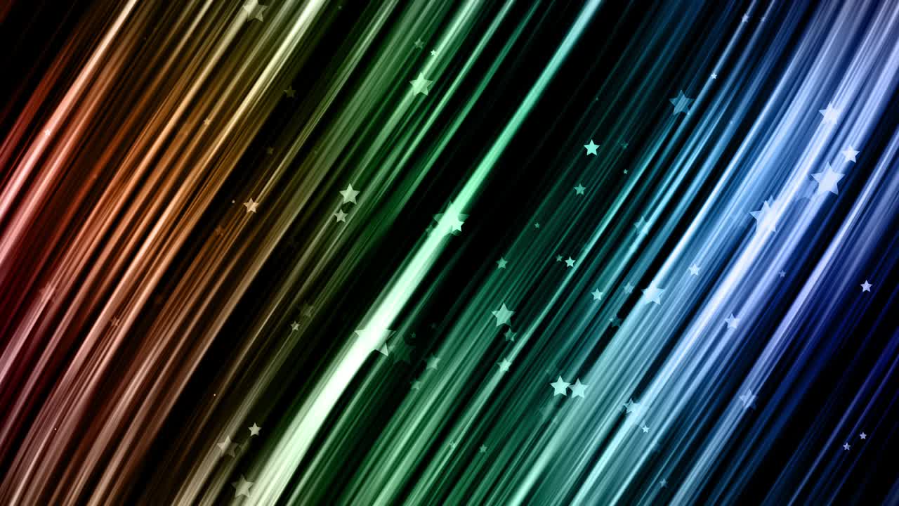 ondas modernas formas coloridas animación de fondo abstracta