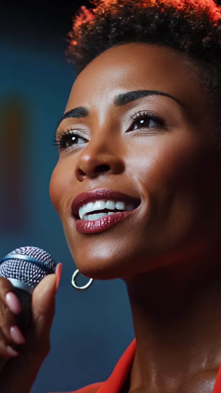 Captivating Performance: A Singer's Emotional Journey Through Music and Expression in Stunning Detail, Revealing Passion and Connection with the Audience