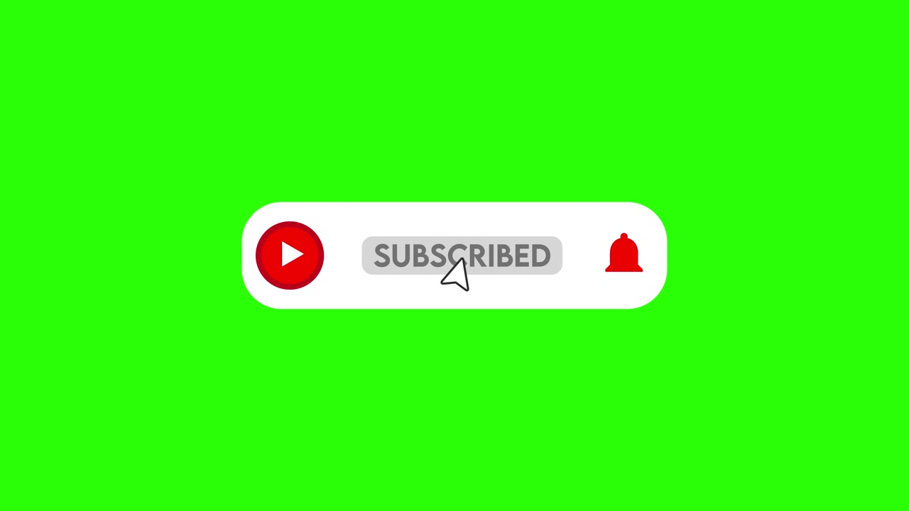 YouTube Subscribe and Notification Animation