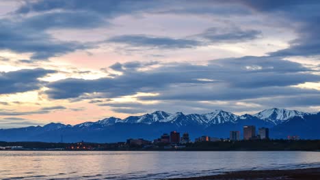 video of anchorage at sunrise