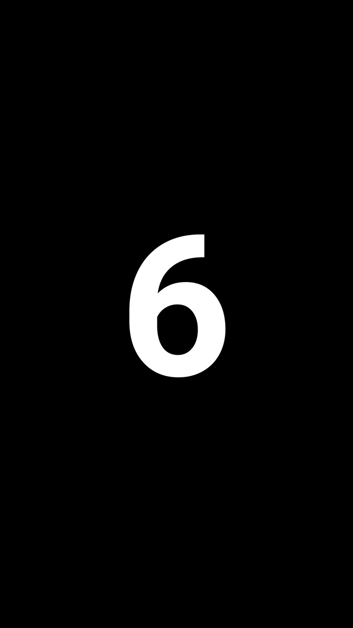 Digitale afteltimer van tien naar nul met glitch-effecten