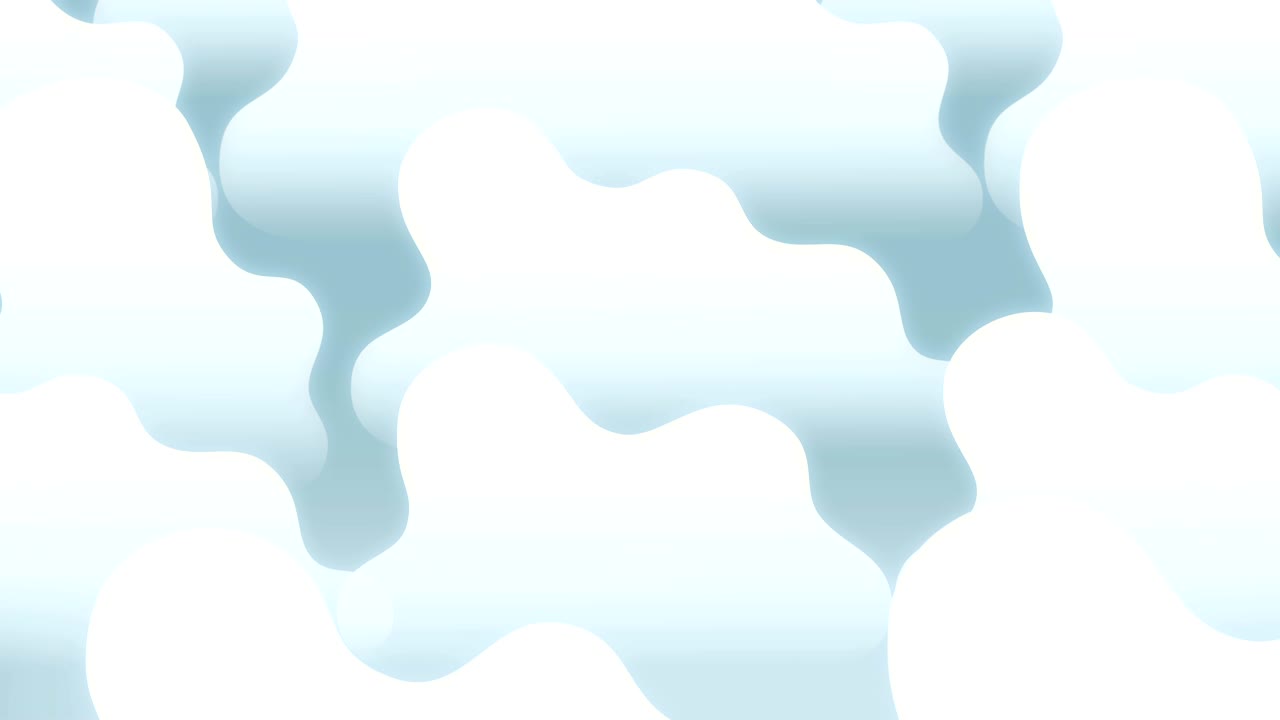 Clouds Floating in the Sky Abstract Background Animation
