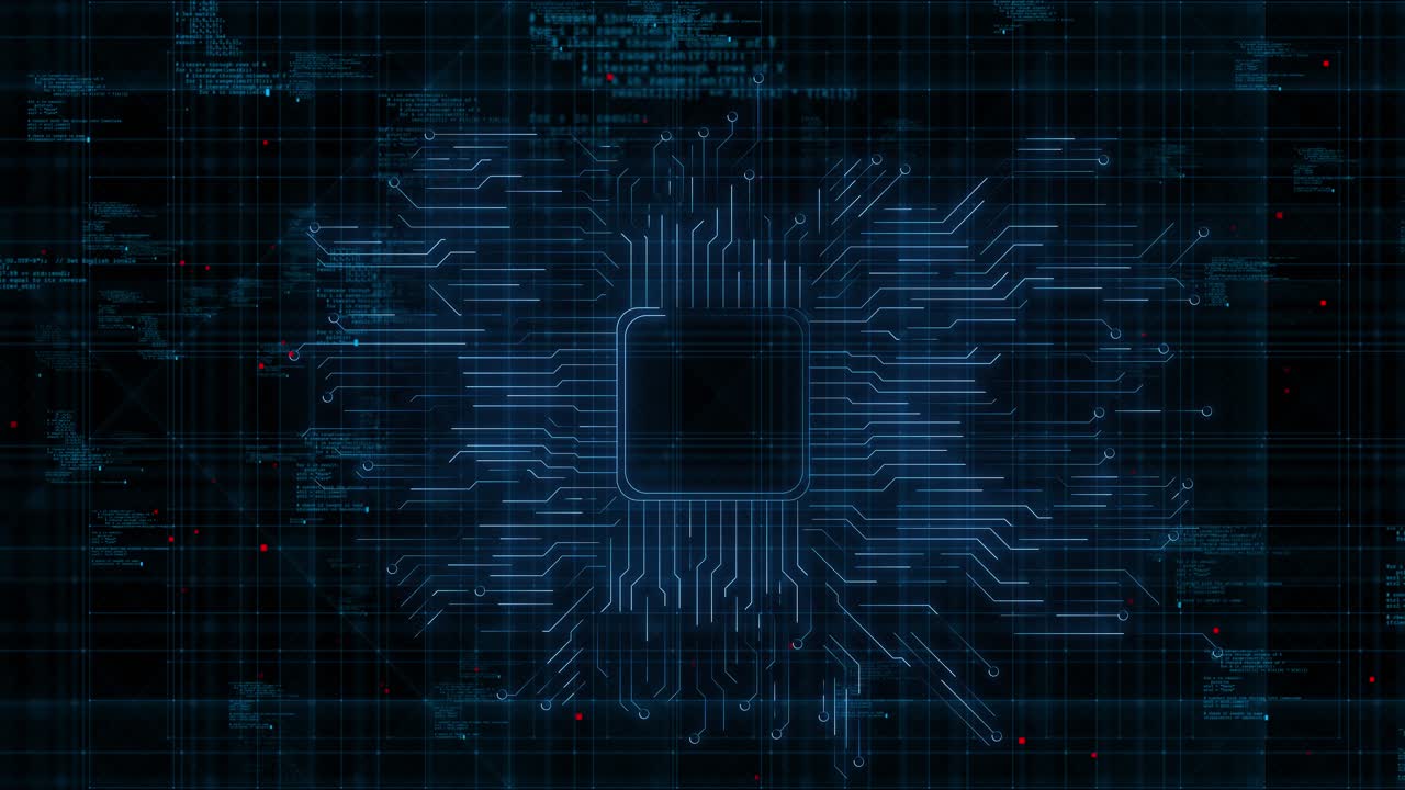 Ai artificial intelligence data mining circuit board electronic deep learning computer chip