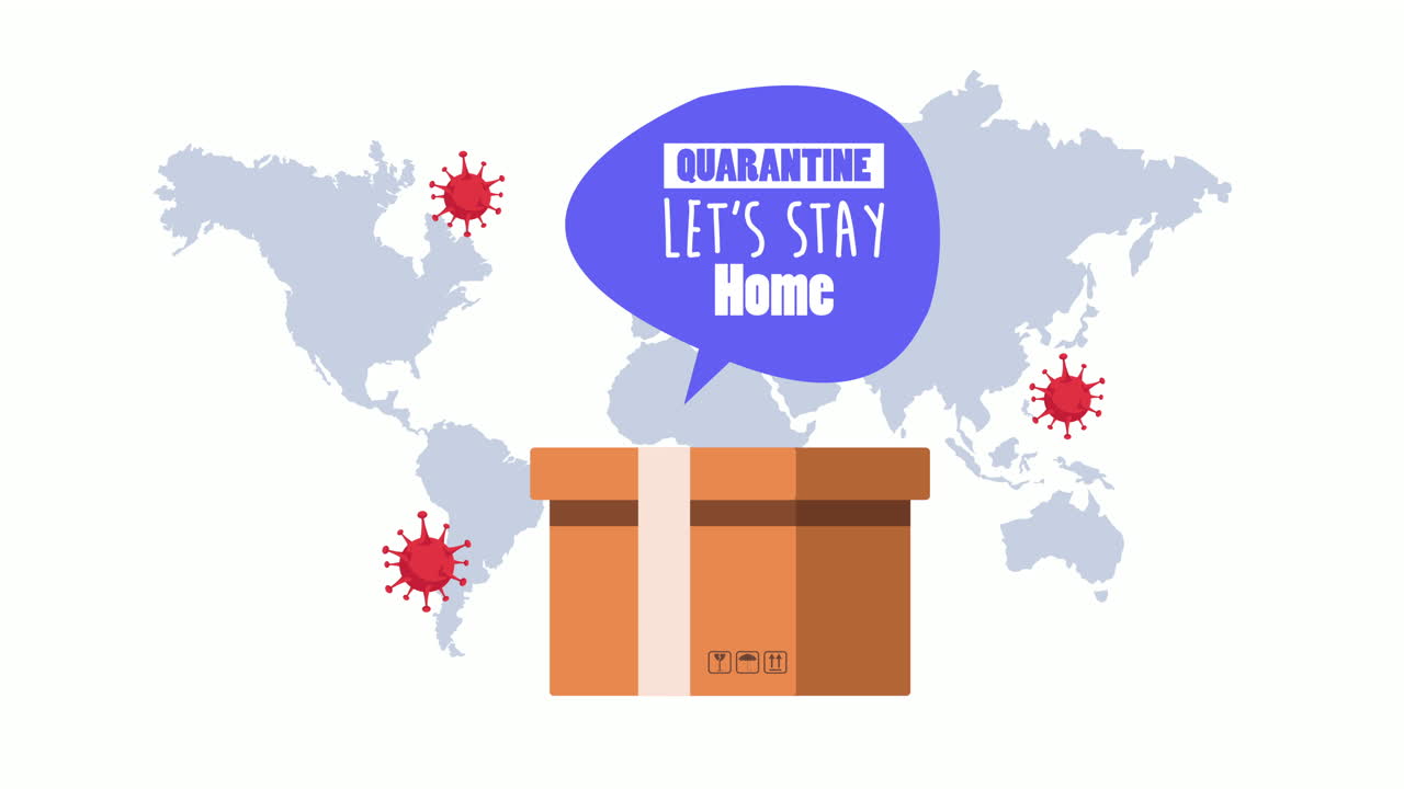 박스와 지구 행성과의 집에 머물기 캠페인