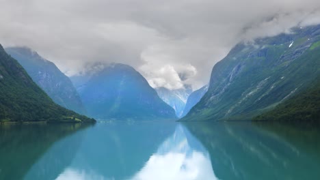 timelapse beautiful nature norway lovatnet lake (also loenvatnet) is a lake in the municipality of stryn in vestland county, norway.