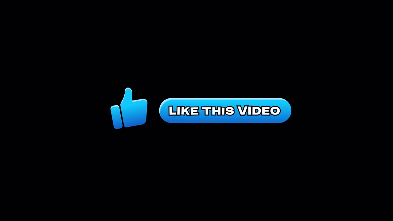 Animação de chamada para ação em redes sociais para curtir este vídeo