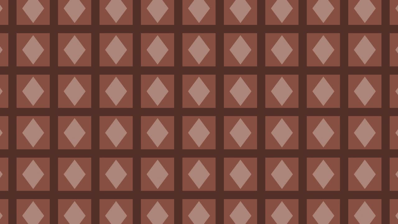 Brown and Beige Geometric Pattern