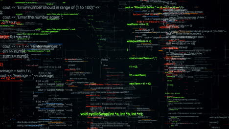 abstract computer code visualization