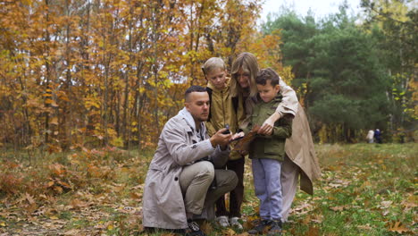 family together outdoors