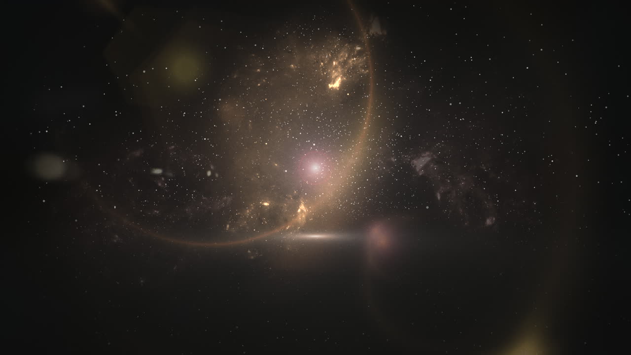 은하계의 모션 스타와 행성