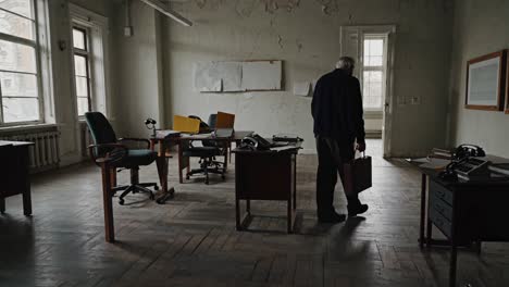 old abandoned office