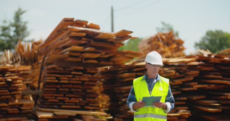 Männlicher-Arbeiter,-Der-Den-Stapel-Der-Bretter-Untersucht-25