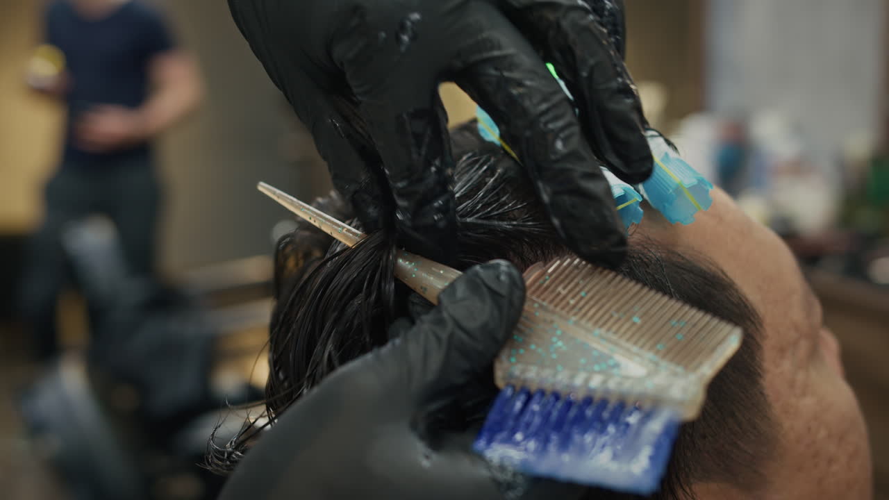 Hair Coloring Process