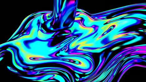 vibrant holographic liquid abstract backgrounds