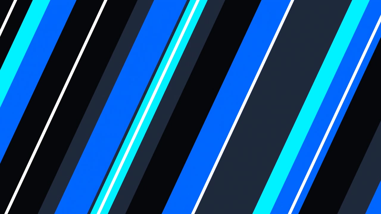 Abstract Motion Background with Diagonal Blue and White Stripes