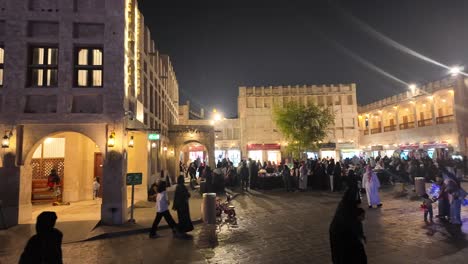 night market scene in a traditional arabian city