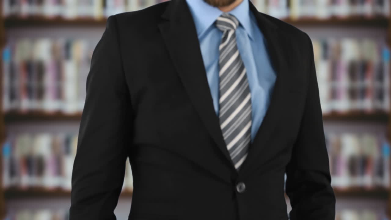 hombre de negocios inteligente tocando una pantalla digital 4k