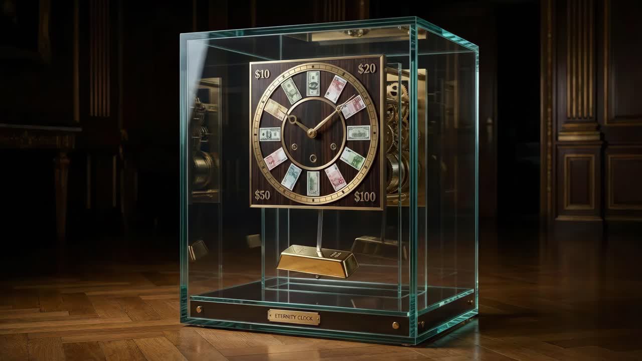 Eternity Clock: A Unique Timepiece Displaying Wealth and Luxury