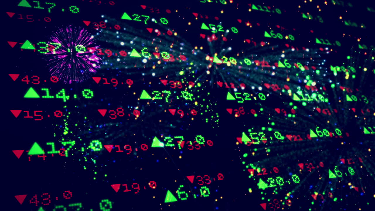 주식과 주식은 검은색 바탕에 있습니다.