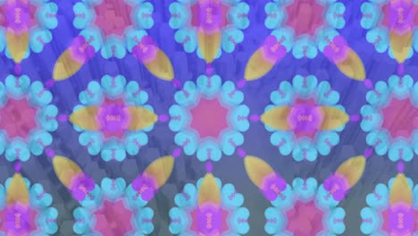 animación de columnas en movimiento sobre formas en movimiento