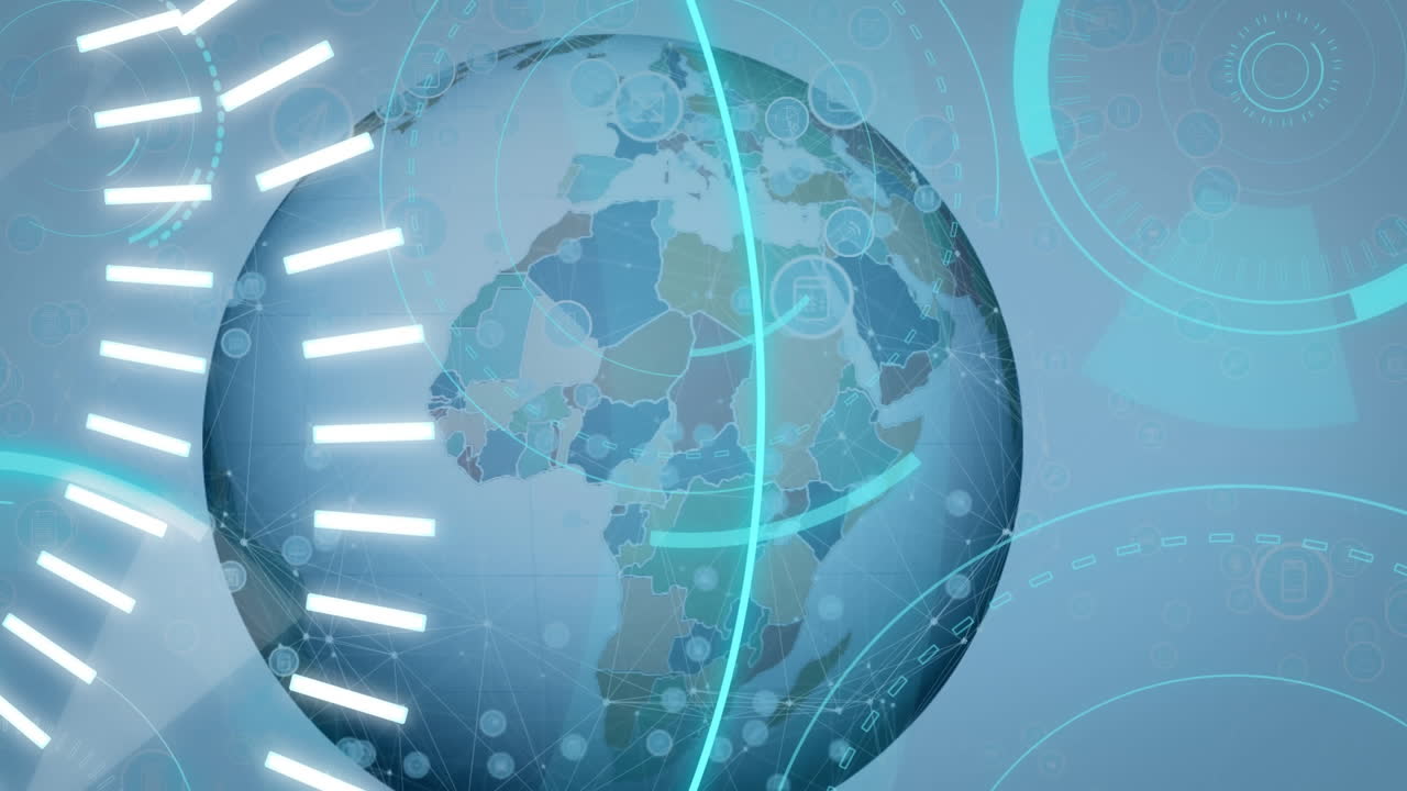 미래의 원과 지구의 한가운데에 5g가 쓰여져 있습니다.