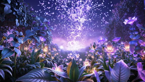 enchanted night garden
