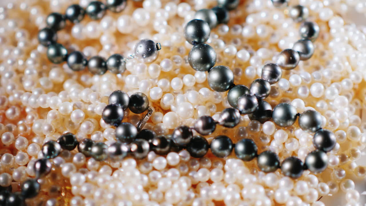 천연 진주 보석