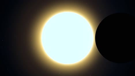 animation of a solar eclipse from start to finish