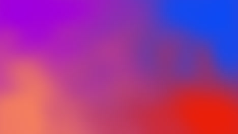 Animation-of-vibrant-purple,-blue-and-orange-moving-abstract-shapes