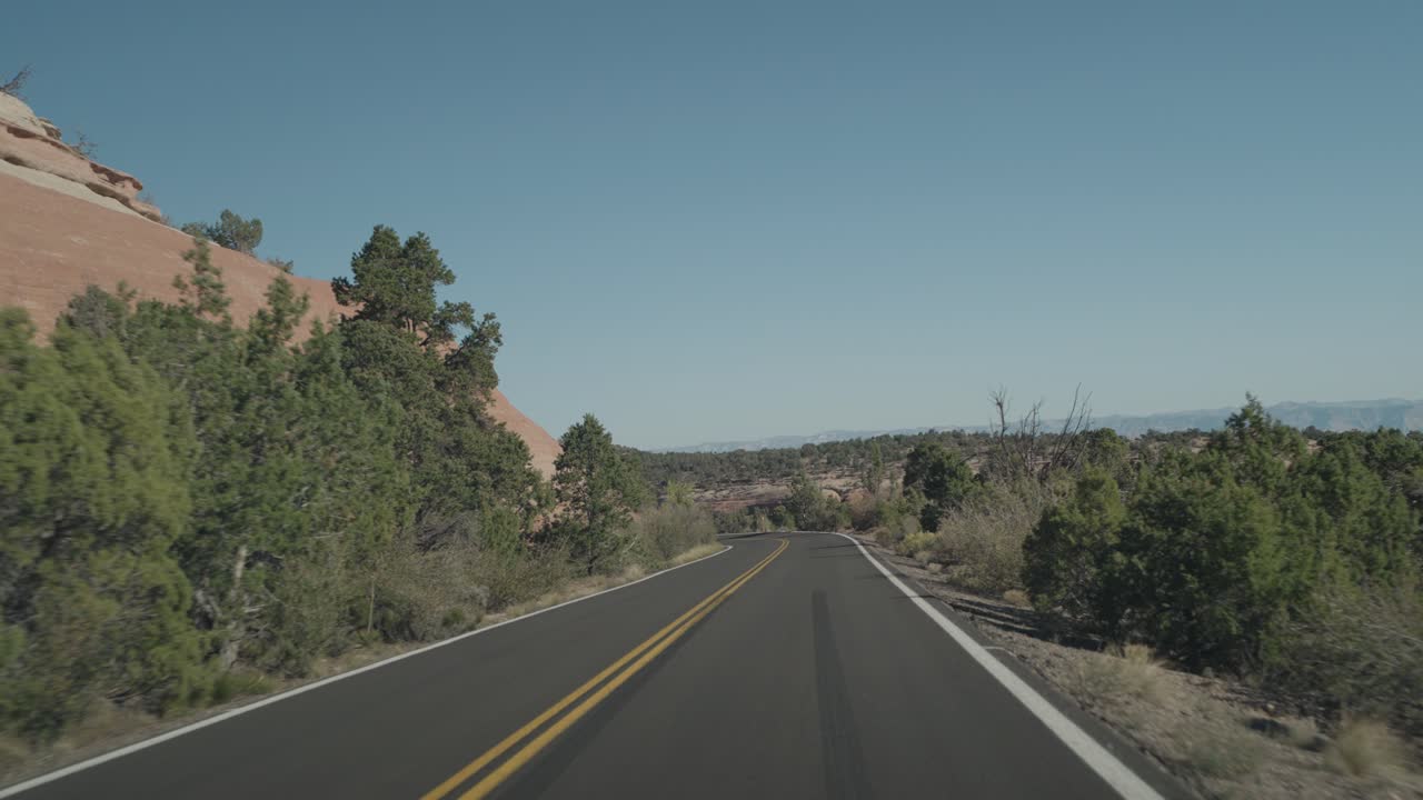 Scenic Road Trip through the Countryside