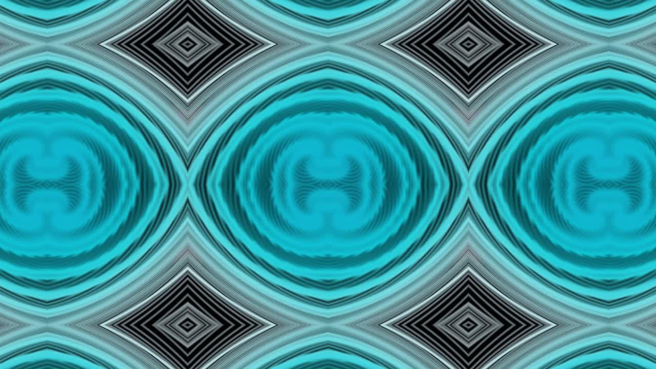 Moving kaleidoscope. 4K motion graphics