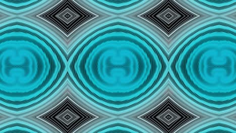 kaleidoscopio en movimiento. gráficos en movimiento de 4k