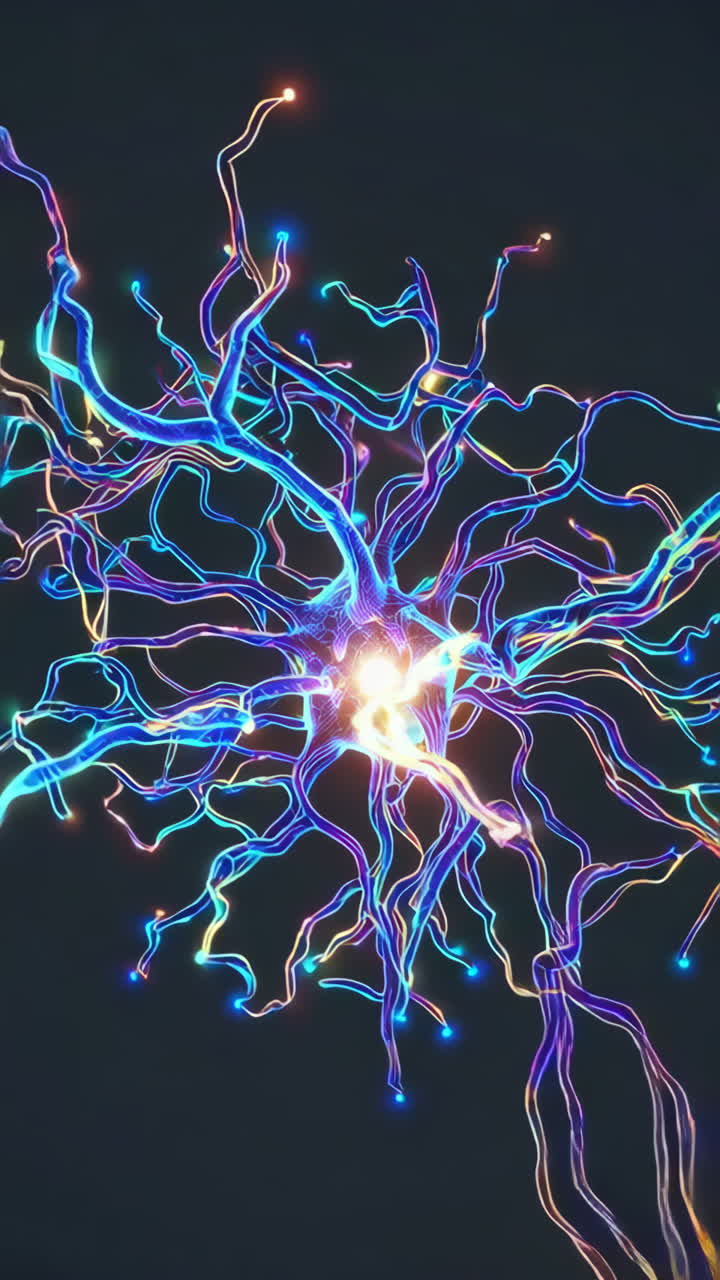 Abstract representation of a neuron