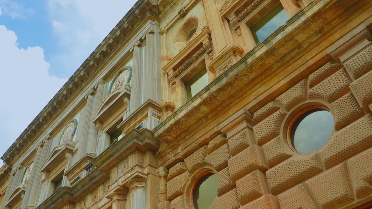 카를 궁전의 벽, 알함브라, 스페인