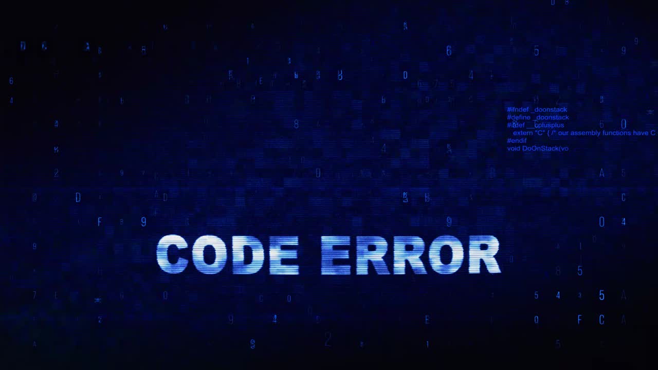 Code Error Image