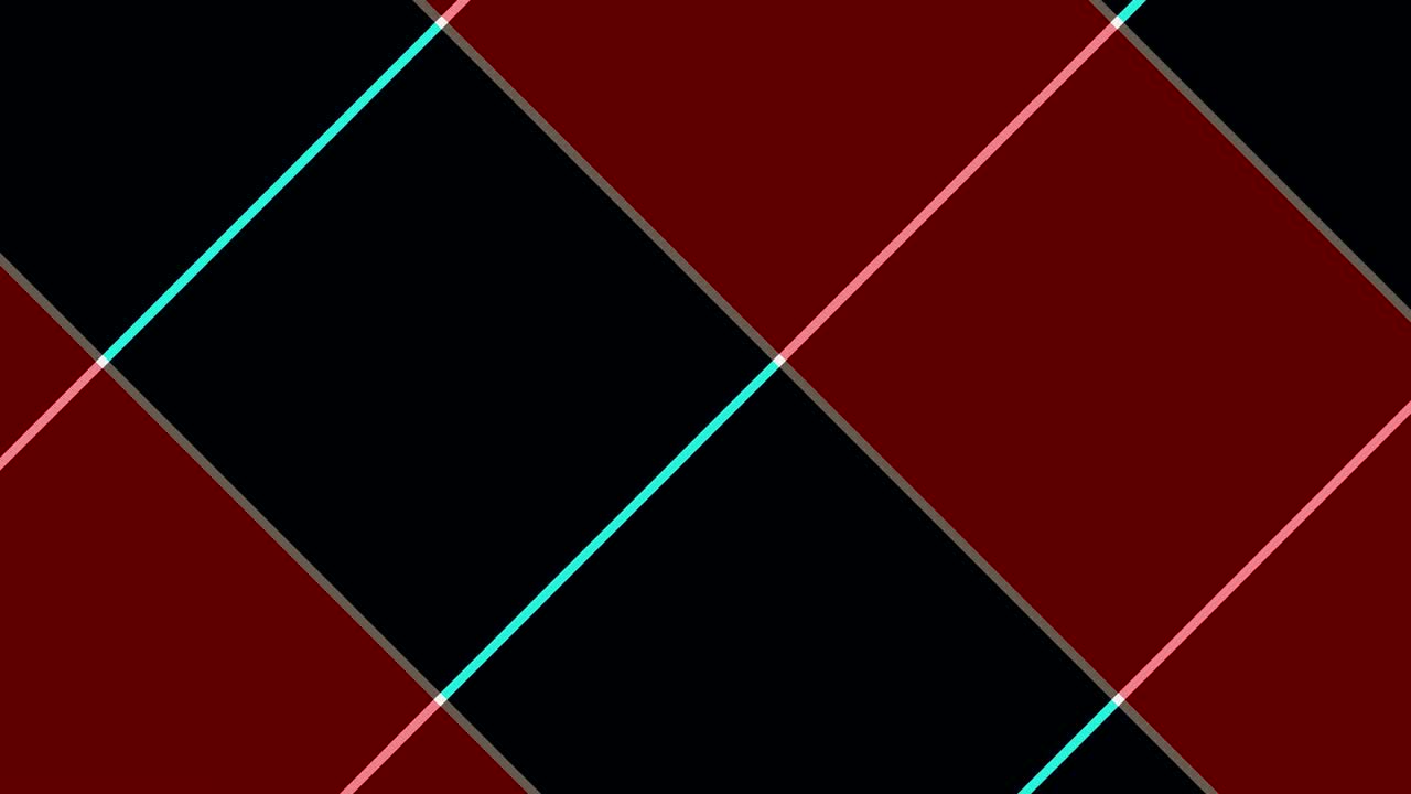 patrón gráfico de video 2d con rombos moviéndose hacia la parte inferior derecha.