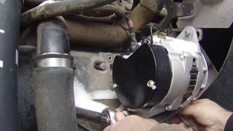 Installing-a-new-alternator-on-a-heavy-duty-diesel-engine