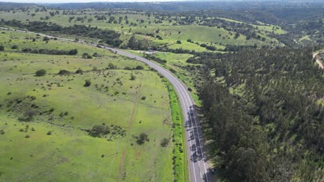 Loma-Verde-highway,-Valparaiso-region