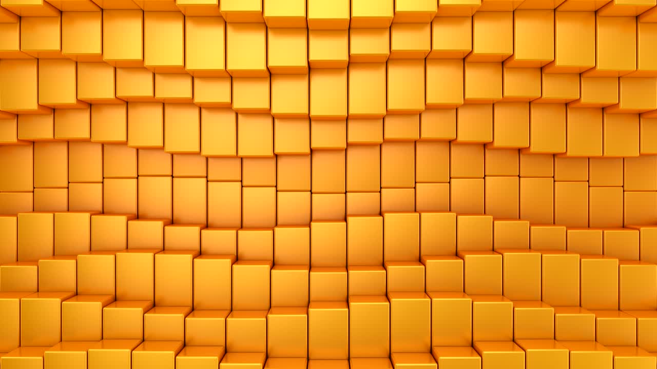 las cajas forman una onda