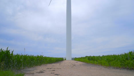 wind turbine generating wind power