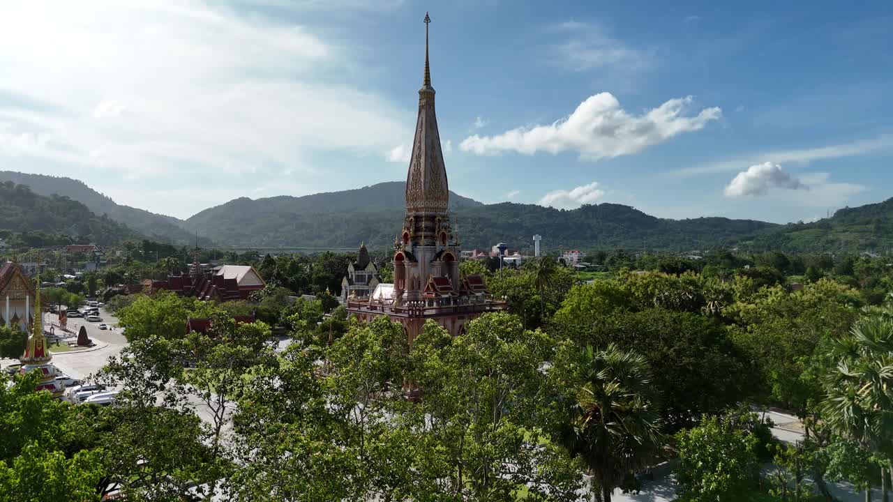 Wat Chalong Temple in Phuket, Thailand