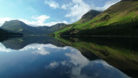 buttermere lake, lake district, cumbria